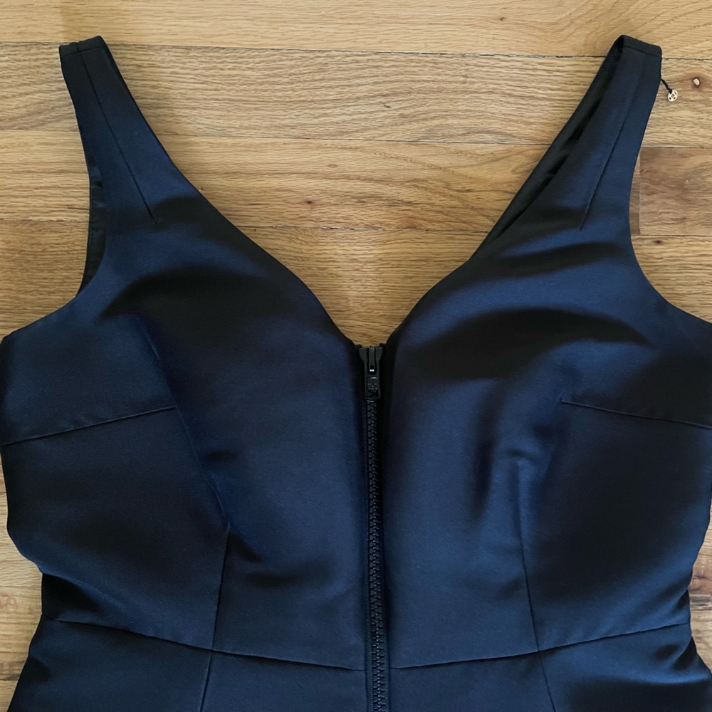 Kate Spade Black Zip Back Dress Size 10